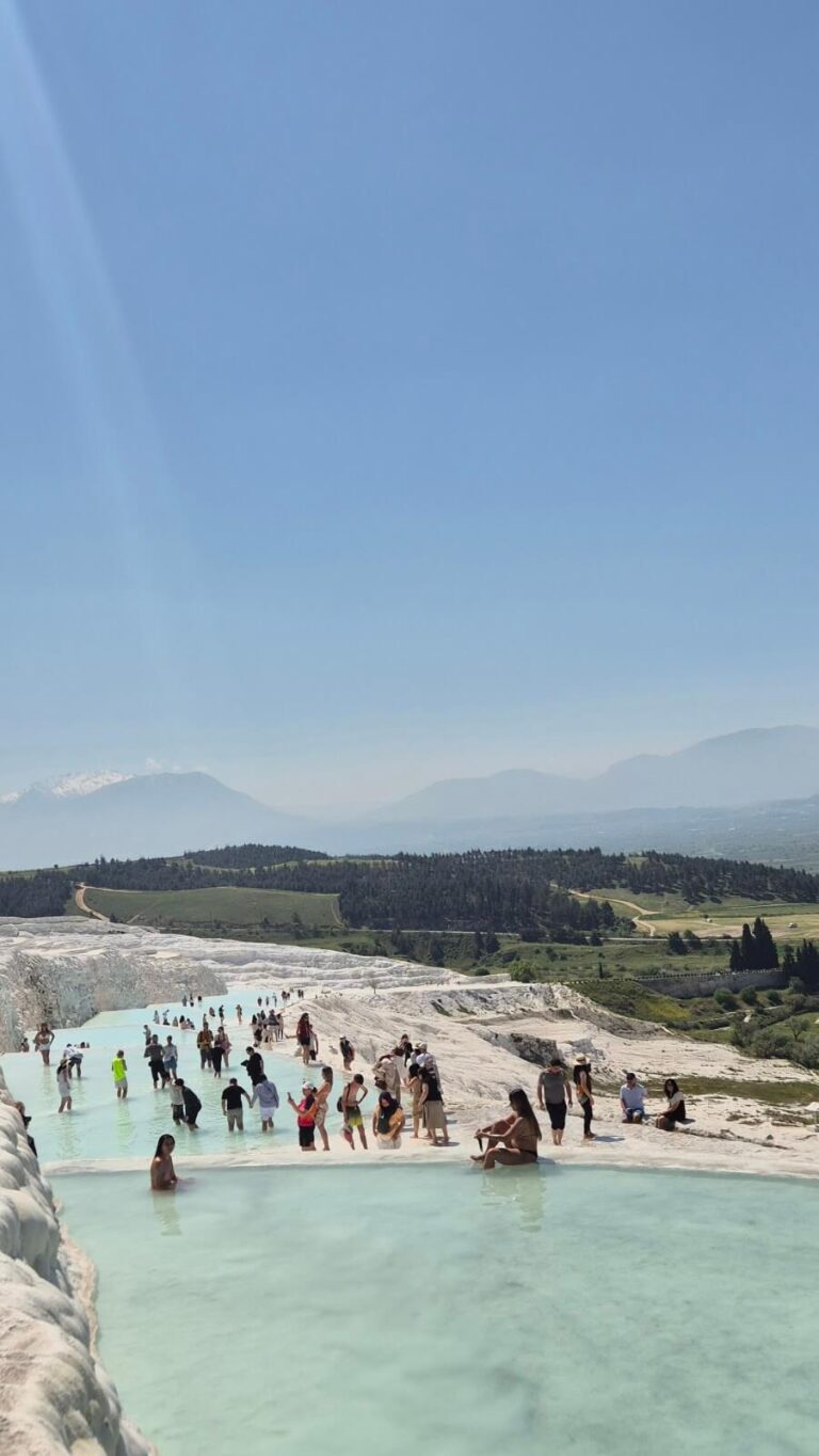 Pamukkale travertines